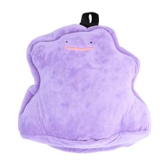 ☆ 메타몬 ☆ 캐릭터 봉제 인형 배낭 캐릭터 배낭 봉제 인형 배낭 봉제 인형 귀여운 다이 컷 포켓몬 포켓 몬스터 애니메이션 상품 부드러운 보아 키즈 어린이 어린이 어린이 성인 소년 소녀 소품 휴대