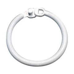 （まとめ） TRUSCO 樹脂製カードリング3.5mm×Φ30mm TKRJ-30 1パック（10個） 【×10セット】