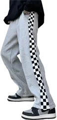 kanaelun カナエルン レディース ジャージ ジャージパンツ ジョガーパンツ( グレー,  M)