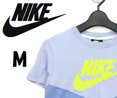 ナイキ　ショート丈Ｔシャツ　青　M　F00071