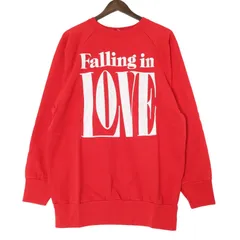 未使用品 JACKSON MATISSE ジャクソンマティス Falling in LOVE Sweat サイズL スウェット トレーナー レッド　【WSP】のサムネイル