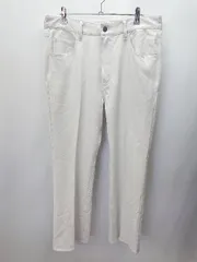 ◇ RAGEBLUE DENIM&MILITARY フレアパンツ サイズL オフホワイト系 レディース E  【1406180073886】