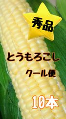 秀品 とうもろこし 黄色 10本 クール便