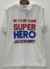 ※送料無料※ Jack Bunny!! by PEARLY GATES パーリーゲイツ メンズ  ゴルフウェア 半袖ポロシャツ 表記サイズ6 タグ付き 囗G■