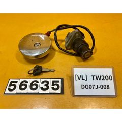 [VL 56635]ヤマハ YAMAHA TW200 DG07J-008 キーセット　鍵
