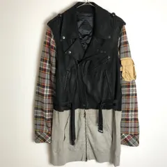 NUMBER (N)INE シープスキン レザーブルゾン サイズ4 宮下貴裕 2025年最新】NUMBER (N)INE メンズ レザージャケット