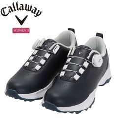 ✨新品未使用品✨【Callaway】25.5cmダイヤル式ゴルフシューズブラック