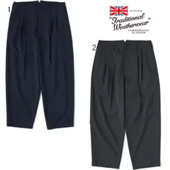 Ⓜ*️様 トラディショナルウェザーウェア　ユニオンスラック301 Sサイズ　ブラ ユニオンスラック Traditional Weatherwear（トラディショナル
