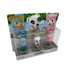 新品未開封 amiibo どうぶつの森 トリプルセット(カイゾー・とたけけ・リサ) NVL‑E‑AJ3A 任天堂