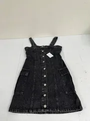 送料無料★新品未使用★SPRAY PREMIUM★デニムワンピース　ミニスカートワンピース　ノースリーブワンピース★フリーサイズ　#70711skk