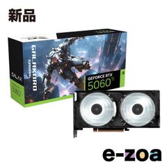 玄人志向 クロウトシコウ GALAKURO GAMING NVIDIA GeForce RTX 5060 Ti グラフィックボード オーバークロック GG-RTX5060Ti-E8GB/OC/DF (2653075)のサムネイル