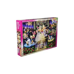 【特価商品】1000ピース ジグソーパズル ディズニー 永遠の誓い~ウエディング ドリーム~ 【ステンドアート】(51.2x73.7cm)