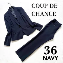 【未使用】COUP DE CHANCE／シルク混 パンツスーツ セットアップ 2025年最新】COUP DE CHANCE レディース ビジネス パンツスーツ上下の