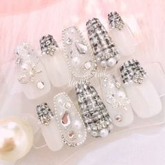 No.41オーダー♡量産型韓国ツイードフレンチガーリーワンホンスナ系