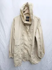 ◇ Θ w closet ダブルクローゼット ジップアップ 長袖 ナイロン ジャケット ブルゾン サイズF ベージュ レディース P  【1409090011030】