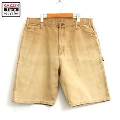 00s Dickies ペインター ダック ショートパンツ メンズ XLサイズ相当 ビッグサイズ オーバーサイズ
