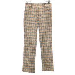 Burberrys Blue label バーバリーズブルーレーベル 90s オールド ノバチェック柄 ロングパンツ 36 ベージュ 三陽商会 レディース 古着
