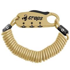 ☆新品未使用「送料込」crops//Q3 グラベルサンド//自転車カギ//ワイヤーロック//クロップス