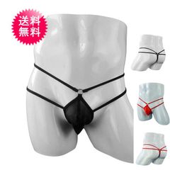 2色から選べる メンズ パンティー ビキニ Tバック 男性 下着 セクシー 男性用 過激 男 SEXY ランジェリー パンツ ショーツ シースルー コスチューム 勝負下着 大人 スケスケ インナー ジョックストラップ 6695