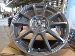 【Ｋ】新品ホイール4本★AZスポーツ SK-510★15X5.5J 4H100 インセット+45★アクア/スペイド/ノート/フィット他　15インチ　4穴