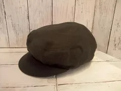 MARGARET HOWELL 新品やぎ革レザー帽子41800円F仏製黒 帽子 / F / BLACK(ブラック) ｜ マーガレット・ハウエル 公式