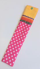 [新品]　アバニコ ケース　ピンク黄色系　アバニコ　フラメンコ衣装　フラメンコ