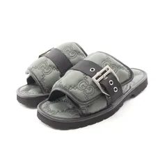 グッチ GUCCI サンダル GGキルティング ナイロン サンダル メンズ 未