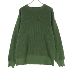 ESTNATION エストネーション 日本製 長袖 トレーナー M グリーン FFF メンズ 古着