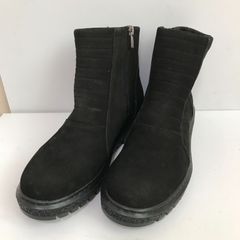 MAGO　ショートブーツ　　ブラック　37　23.5?p相当　訳あり　タ
