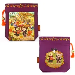 【中古】バッグ(キャラクター) ダッフィー＆シェリーメイ きんちゃく(巾着) 「ディズニー・ハロウィーン2013」 東京ディズニーシー限定