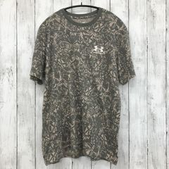 【 UNDER ARMOUR 】アンダーアーマー チャージドコットンショートスリーブTシャツ MossyTaupe サイズLG