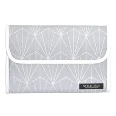 COLORFUL CANDY STYLE 新品   マルチケース 母子手帳ケース ジャバラタイプ シルバーライト シルバー グレー 北欧 マルチケース 母子手帳ケース カバー ブランド ジャバラ おしゃれ シンプル 2人分 二人用 2人用 大きめ