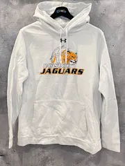 UNDER ARMOUR BAY STATE JAGUARS ホワイトパーカー AT005