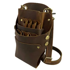 オールブラック　７丁差し　本革シザーケース　SCA-254/CKA オールブラック 6丁差し 本革シザーケース SCA-150/CKA - メルカリ