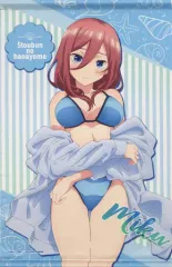【中古】タペストリー 中野三玖(水着) 描き下ろしB2タペストリー 「五等分の花嫁」 C96グッズ