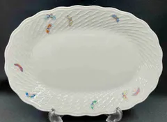 深川製磁 大皿 1枚 蝶柄