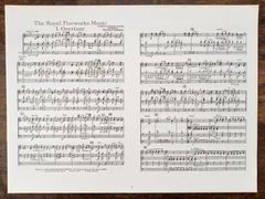 送料無料 吹奏楽楽譜 ヘンデル：王宮の花火の音楽 シェーファー編 コンデンススコア 実践吹奏楽指導全集