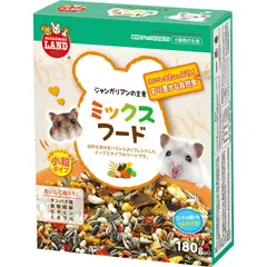 （まとめ買い）マルカン ジャンガリアンのミックスフード 180g 小動物用フード 【×6セット】