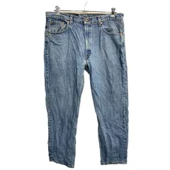 90s USA製 美品 ブラックデニム リーバイス 550 W40 L30 USA製 90s Levi's 550 Black Denim Pants 黒 34×30 リーバイス