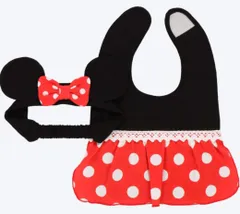 [TokyoDisneyResort] ミニー マウス ベビー スタイ【スタイ&ヘアバンド】セット よだれかけ BABY 赤ちゃん ケース入り 東京 ディズニーリゾート限定 出産祝い プレゼント ギフト 