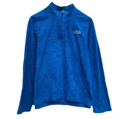 The north face フリースジャケット ザノースフェイス キッズ L ブルー アウトドア キャンプ 古着卸 アメリカ仕入 a612-8430