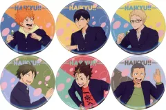 【中古】バッジ・ピンズ 全6種セット 「ハイキュー!! 描き下ろしトレーディング缶バッジ AJ2025 Ver.」 AnimeJapan 2025グッズ