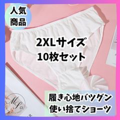 【2XL 】使い捨て ショーツ　パンツ　レディース　防災グッズ　旅行　10枚