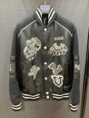 【ZZZ】LOUIS VUITTON by virgil abloh ルイヴィトン ミックス レザーバーシティ スタジャン  2023SS サイズ48 RM231M U35 HOL07E　MK9776