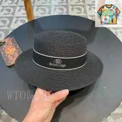 【今日WTO】Balenciaga 2025 新作編み麦わら-JL23
