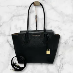 極美品！MICHAEL KORS マイケルコース　2way ショルダーバッグ　ハンドバッグ　トートバッグ　黒　A4不可