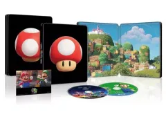 【中古】アニメBlu-ray Disc ザ・スーパーマリオブラザーズ・ムービー 4K Ultra HD+ブルーレイ スチールブック仕様 [初回完全限定](未修正版)