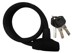 【新品・3営業日で発送】サギサカ シリコンケーブルロック60cm 【71701】