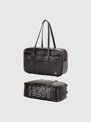 【6月下旬入荷予定】HeM へム バッグ スクバ 合皮 スクールバッグ ブラウン 黒 サブバッグ 高校生 中学生 通学バッグ 大容量 おしゃれ かわいい ブランド 女子 ロゴ 底面 39-71300