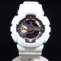 IT4T4D7P9EVT CASIO カシオ G-SHOCK Gショック GA-110RG ホワイト メンズ 腕時計 ウォッチ 缶ケース